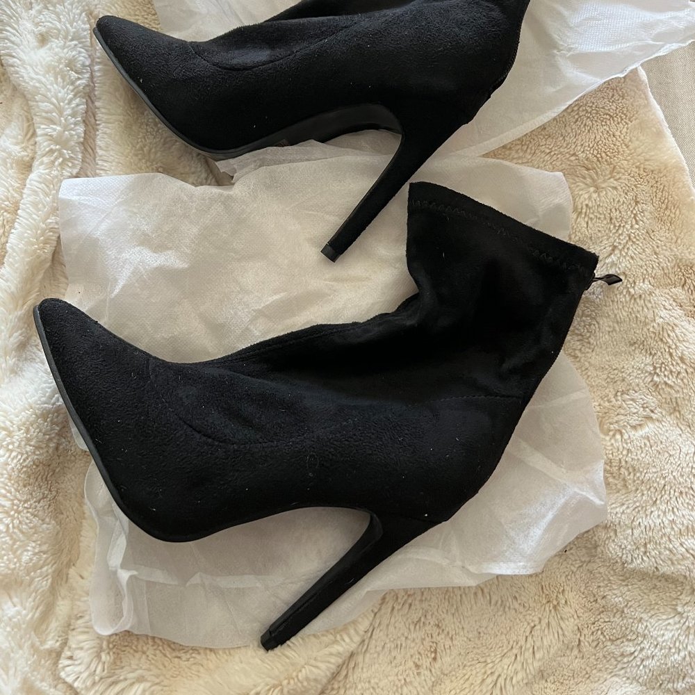 Vegan Black Bootie